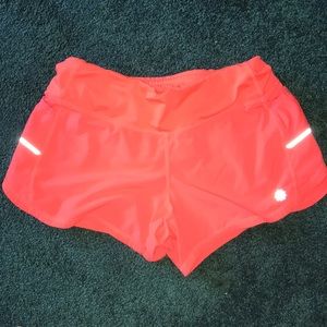 Athlete running shorts